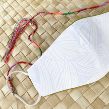 Load image into Gallery viewer, Breakaway Mask Lanyard. Safe Mask Strap, Tassel Style (2-strap pack)  I  Made in Hawaii
